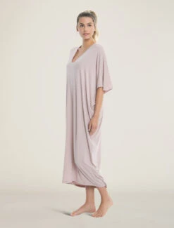 Luxe Milk Jersey® Caftan 11 Luxe Milk Jersey® Caftan -Snuggle And Style 179 HR fadedrose 3