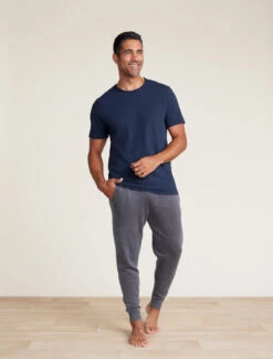 Malibu Collection® Men's Slub Cut Neck T-Shirt -Snuggle And Style 20211025 SS22 BDMMC21095 00433