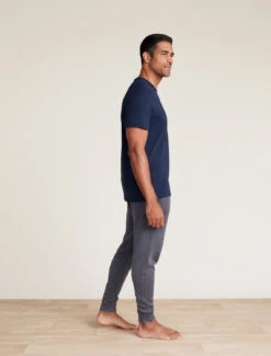 Malibu Collection® Men's Slub Cut Neck T-Shirt -Snuggle And Style 20211025 SS22 BDMMC21095 00446