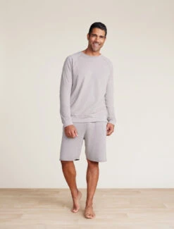 Malibu Collection® Men's Slub L/S Raglan -Snuggle And Style 20211025 SS22 BDMMC21096 BDMES21007 00626