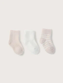 CozyChic Lite® Infant Sock Set -Snuggle And Style 475 Pinkflat 3