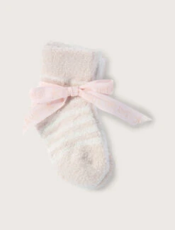CozyChic Lite® Infant Sock Set -Snuggle And Style 475 Pinkpkgd 4