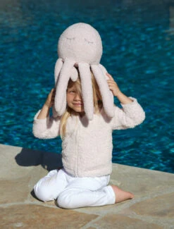 CozyChic® Octopus Buddie -Snuggle And Style 648HR dustyrosewhite W