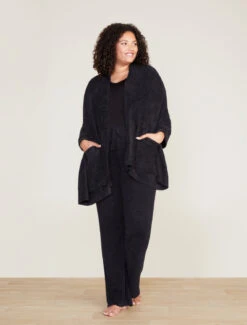 CozyChic Lite® Travel Shawl -Snuggle And Style B460 BLACK 1455