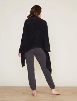 CozyChic Lite® Travel Shawl -Snuggle And Style B460 BLACK 4533