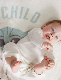 CozyChic® Grogu™ Stroller Blanket -Snuggle And Style BDBMC21457 Pearl 2277