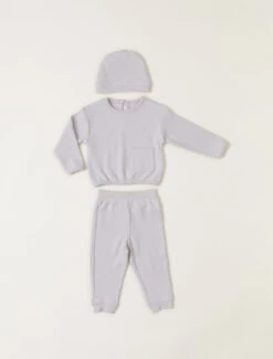 Malibu Collection® Brushed Fleece Baby Sweats Set Bundle 6 Malibu Collection® Brushed Fleece Baby Sweats Set Bundle -Snuggle And Style BDBMC2218 Bisque 1 W