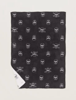 CozyChic® Skull Throw -Snuggle And Style BDHCC20882 Carbon Almond W 3