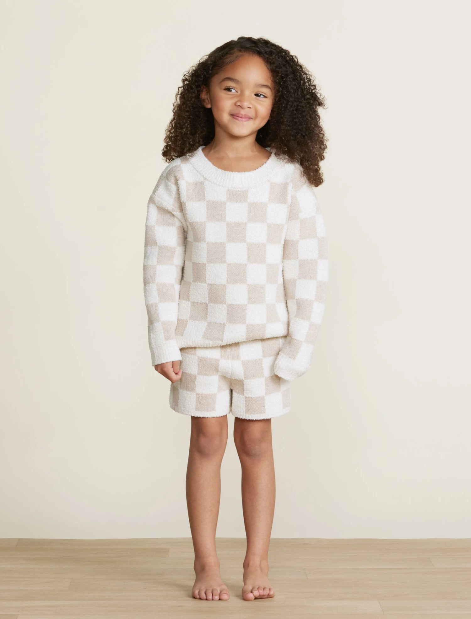 Toddler CozyChic® Cotton Checkered Short 1 Toddler CozyChic® Cotton Checkered Short