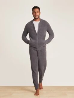 CozyChic Ultra Lite® Men's Zip-Front Jacket 11 CozyChic Ultra Lite® Men's Zip-Front Jacket -Snuggle And Style BDMCU1516 CCULZipFrontJacket Carbon 1179