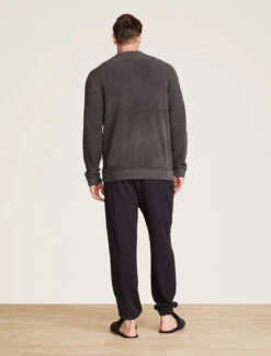 CozyChic Ultra Lite® Men's Bomber Jacket 8 CozyChic Ultra Lite® Men's Bomber Jacket -Snuggle And Style BDMCU21374 Carbon 1012copy