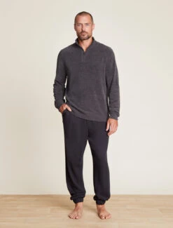 CozyChic Ultra Lite® Men's Half Zip Mock Pullover