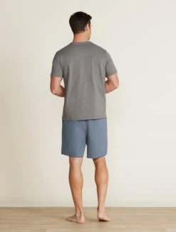 Malibu Collection® Men's Slub Cut Neck T-Shirt -Snuggle And Style BDMMC21095 STEEL BDMBC22346 BLUECOVE 2484