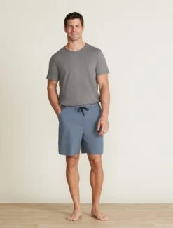 Men's Elasticated Waist Boardshort -Snuggle And Style BDMMC21095 STEEL BDMBC22346 BLUECOVE 2489