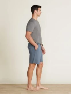 Men's Elasticated Waist Boardshort -Snuggle And Style BDMMC21095 STEEL BDMBC22346 BLUECOVE 2498