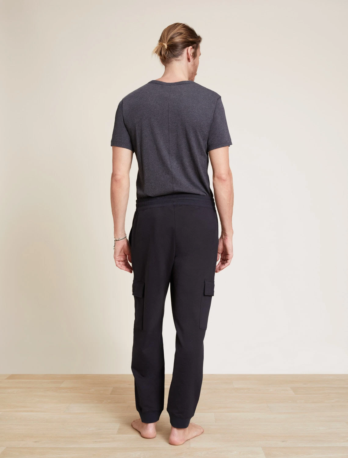 Malibu Collection® Men’s Pima Cotton Fleece Cargo Sweatpant 3 Malibu Collection® Men’s Pima Cotton Fleece Cargo Sweatpant - Image 3