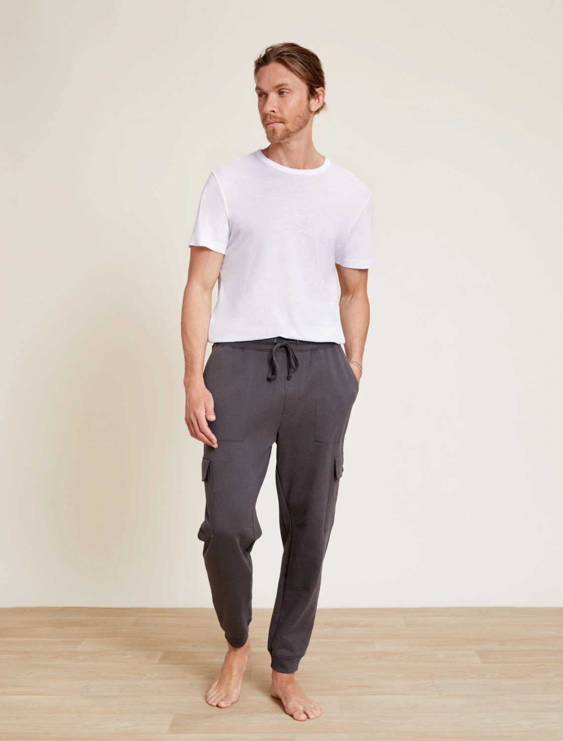 Malibu Collection® Men’s Pima Cotton Fleece Cargo Sweatpant 5 Malibu Collection® Men’s Pima Cotton Fleece Cargo Sweatpant - Image 5