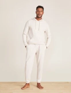 Malibu Collection® Men's Brushed Fleece Jogger -Snuggle And Style BDMMC21990 Bisque 0135 b8112c01 4386 4e89 b564 eed082631d08