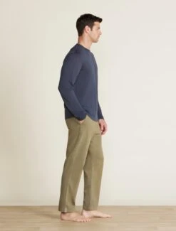 Malibu Collection® Men's Slub Burnout Cut Neck Long Sleeve Tee 11 Malibu Collection® Men's Slub Burnout Cut Neck Long Sleeve Tee -Snuggle And Style BDMMC22493 MILITARY BDMMC22486 INDIGO 0484