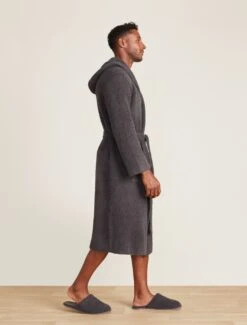 CozyChic® Ribbed Hooded Robe 8 CozyChic® Ribbed Hooded Robe -Snuggle And Style BDUCC20869 Carbon 1498