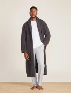 CozyChic® Solid Robe -Snuggle And Style BDUCC22124 Carbon 1908