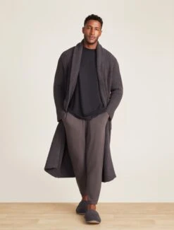 Eco CozyChic® Ribbed Robe -Snuggle And Style BDUEC21902 Carbon 2306