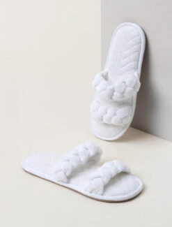 TowelTerry™ Braided Slipper 10 TowelTerry™ Braided Slipper -Snuggle And Style BDWBC21647 SeaSalt W 4