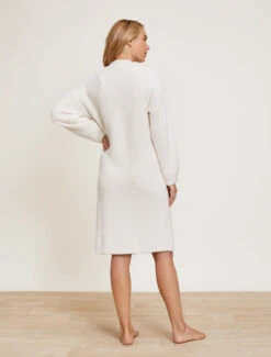 CozyChic® Side Tie Robe -Snuggle And Style BDWCC21451 Cream 5858