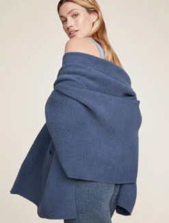 CozyChic® Blanket Wrap -Snuggle And Style BDWCC22102 Smokey Blue 1338