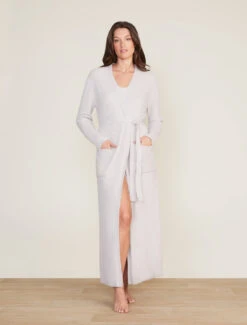 CozyChic Lite®Women's Long Robe 9 CozyChic Lite®Women's Long Robe -Snuggle And Style BDWCL1552 SILVER 3749