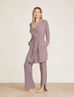 CozyChic Lite® Waist Tie Cardigan 10 CozyChic Lite® Waist Tie Cardigan -Snuggle And Style BDWCL21882 Driftwood 0898