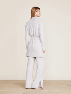 CozyChic Lite® Waist Tie Cardigan 8 CozyChic Lite® Waist Tie Cardigan -Snuggle And Style BDWCL21882 Silver 1036