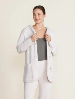 CozyChic Lite® Curved Hem Hooded Jacket 10 CozyChic Lite® Curved Hem Hooded Jacket -Snuggle And Style BDWCL22247 BDWCU22121 sanddune 1728