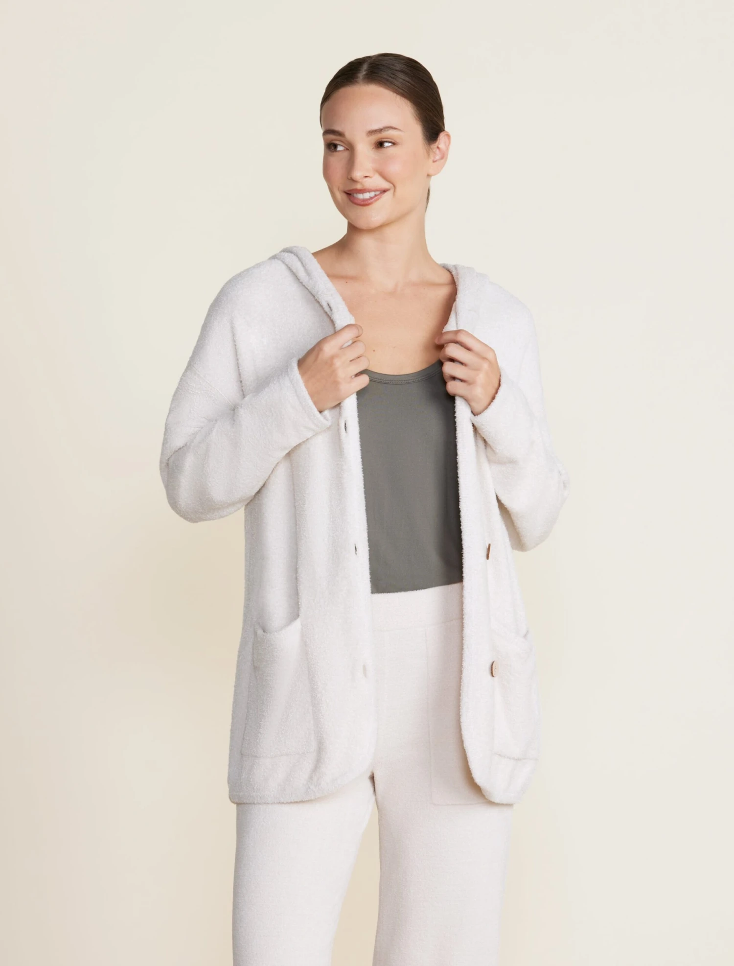 CozyChic Lite® Curved Hem Hooded Jacket 5 CozyChic Lite® Curved Hem Hooded Jacket - Image 5