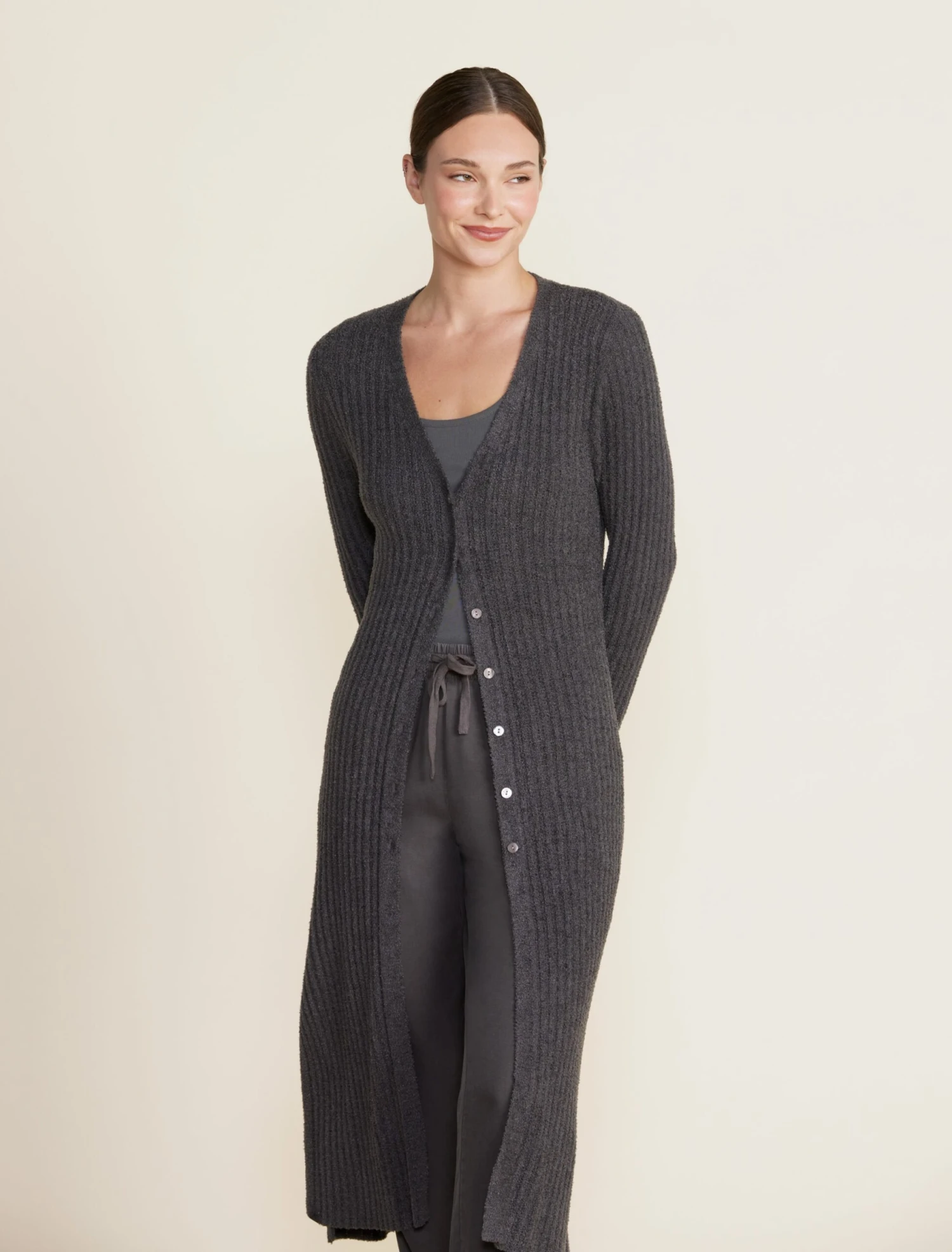 CozyChic Lite® Pointelle Long Cardi 5 CozyChic Lite® Pointelle Long Cardi - Image 5