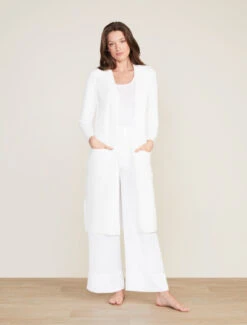 CozyChic Ultra Lite® Long Cardi -Snuggle And Style BDWCU20838 PEARL 2532