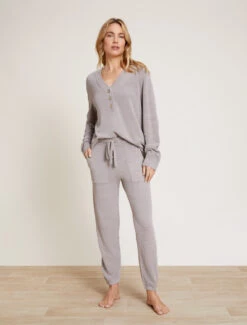 CozyChic Ultra Lite® Ribbed Tunnel Jogger 10 CozyChic Ultra Lite® Ribbed Tunnel Jogger -Snuggle And Style BDWCU21252 Pewter 4930 f1af4372 3948 481e a1a0 53fe504c23cd