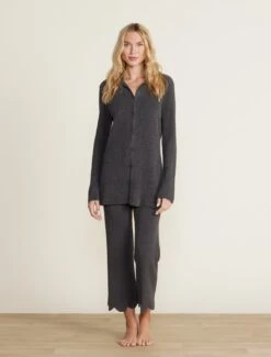 CozyChic Ultra Lite® Ribbed Button Down Cardigan