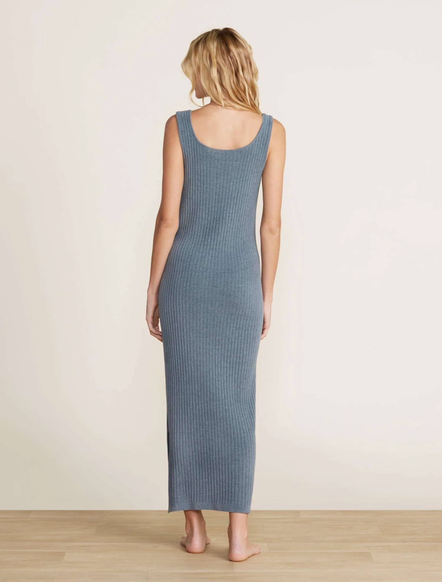 CozyChic Ultra Lite® Ribbed Square Neck Dress 3 CozyChic Ultra Lite® Ribbed Square Neck Dress - Image 3