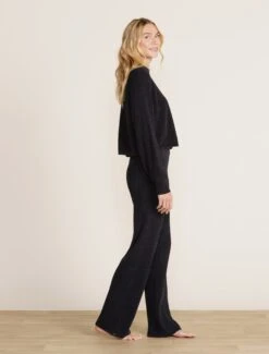 CozyChic Ultra Lite® Rib Rolled Edge Pant -Snuggle And Style BDWCU22123 BDWCU22457 black 218 25855fcc a70e 4a11 9fc6 b82539038502