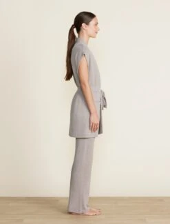 CozyChic Ultra Lite® Waist Tie Vest 11 CozyChic Ultra Lite® Waist Tie Vest -Snuggle And Style BDWCU22283 pewter 1553