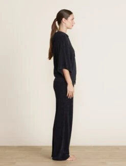 CozyChic Ultra Lite® Rolled Edge Pant -Snuggle And Style BDWCU22287 BDWCU22261 black 2148 d058f00d 02bd 4e29 9539 80bb4d6a8b78