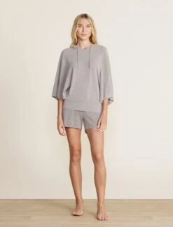 CozyChic Ultra Lite® Bell Sleeve Hoodie 10 CozyChic Ultra Lite® Bell Sleeve Hoodie -Snuggle And Style BDWCU22287 BDWCU22417 pewter 2094