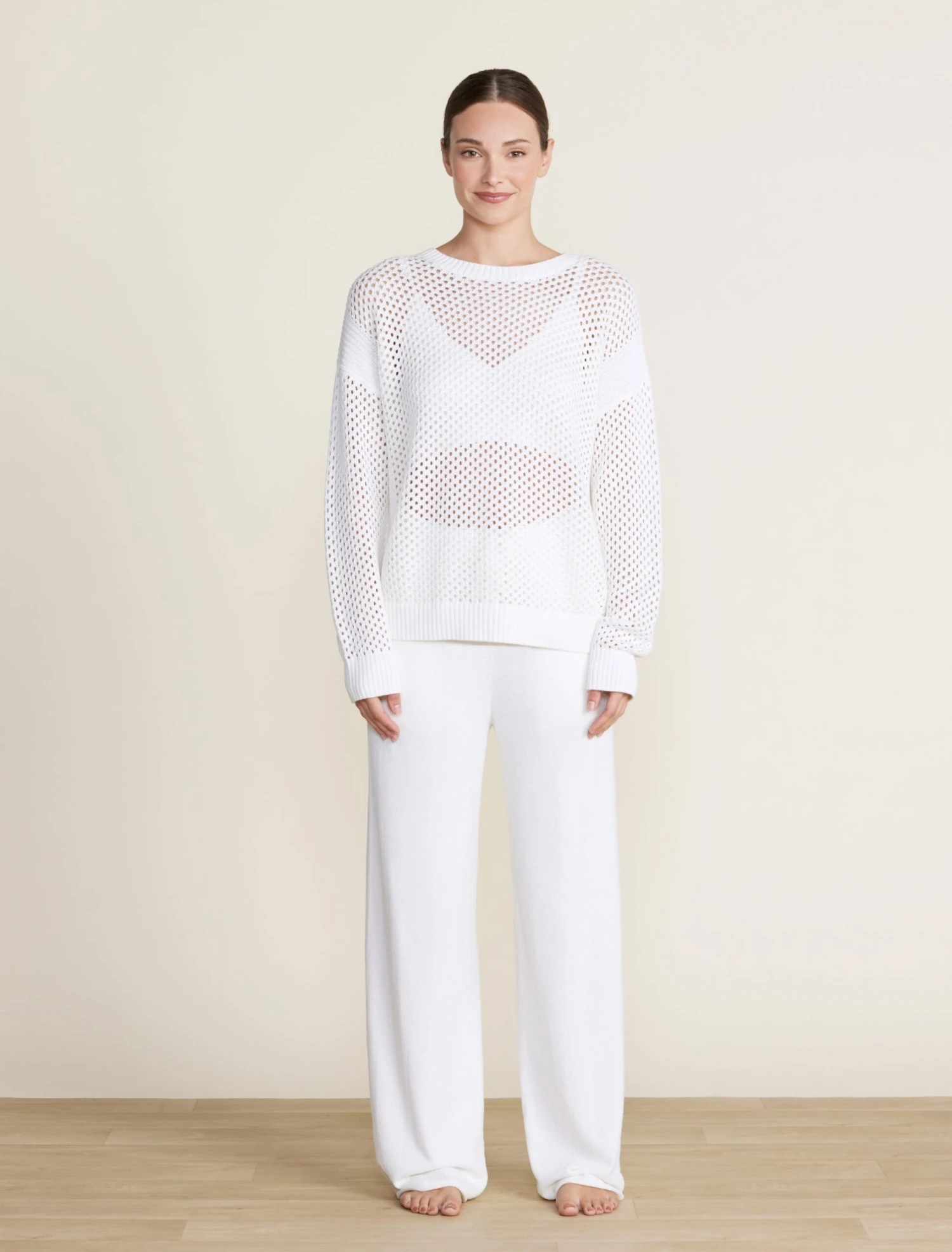 Sunbleached Open Stitch Pullover 1 Sunbleached Open Stitch Pullover