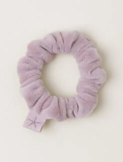 LuxeChic® And Silk Scrunchie Set -Snuggle And Style BDWLC21379 FadedRose W 1