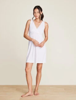 Luxe Milk Jersey® Chemise 11 Luxe Milk Jersey® Chemise -Snuggle And Style BDWLM0195 Pearl 1819