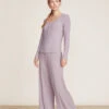 Malibu Collection® Ultra-Soft Rib Wide Leg Pant