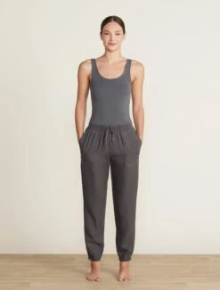 Malibu Collection® Linen Blend Jogger 10 Malibu Collection® Linen Blend Jogger -Snuggle And Style BDWMC22320 coal 730