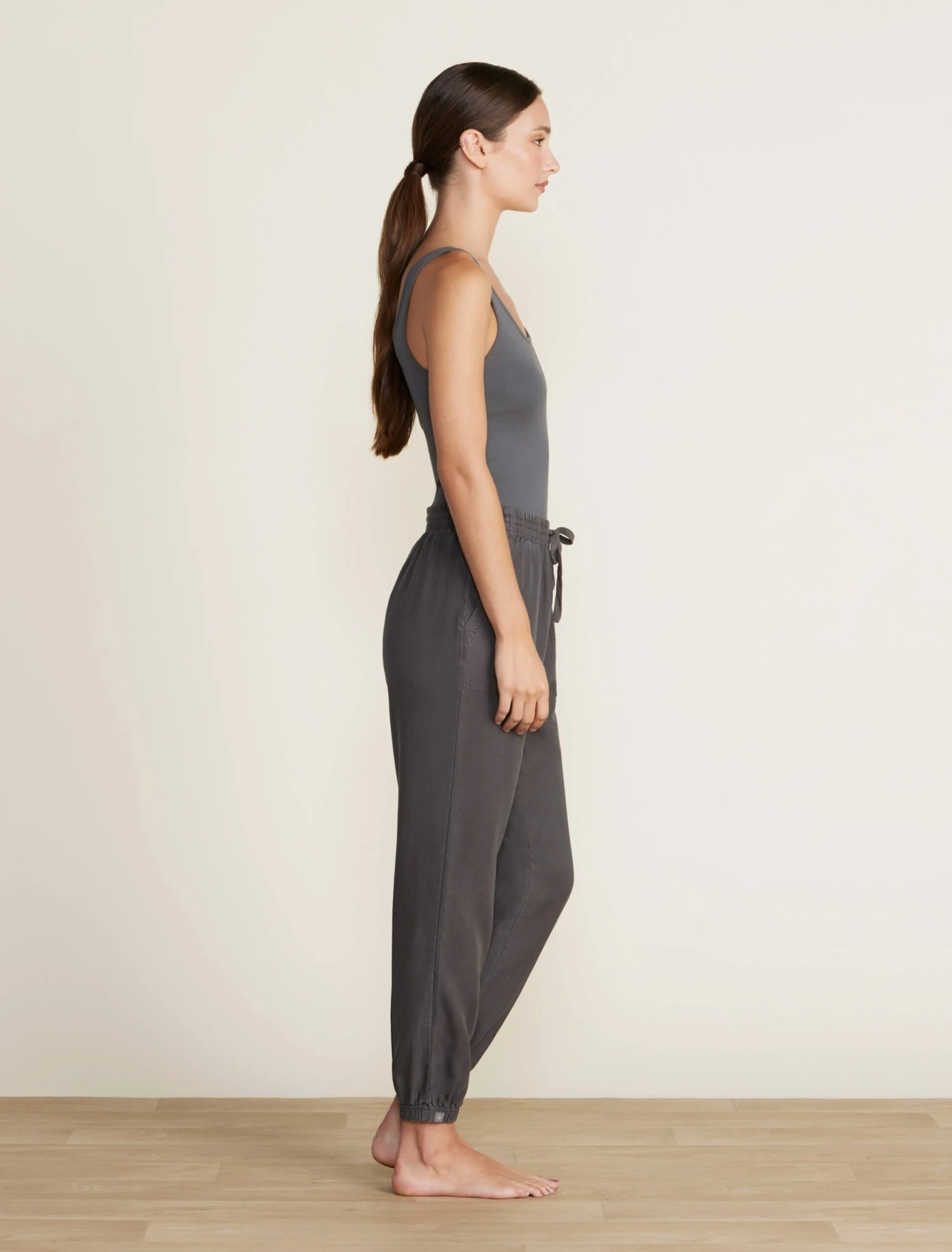 Malibu Collection® Linen Blend Jogger 6 Malibu Collection® Linen Blend Jogger - Image 6