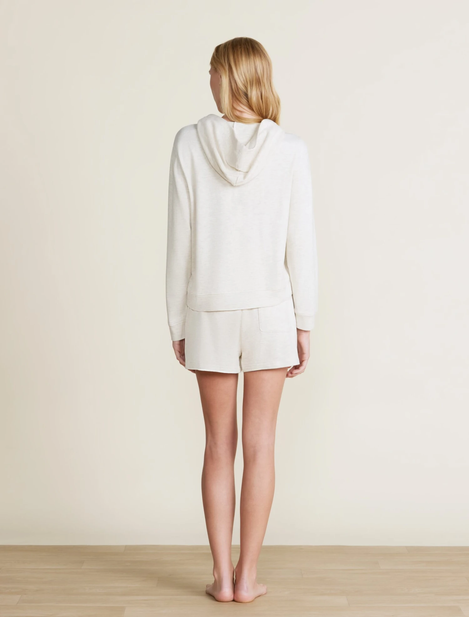 Malibu Collection® Brushed Fleece Henley Hoodie 3 Malibu Collection® Brushed Fleece Henley Hoodie - Image 3